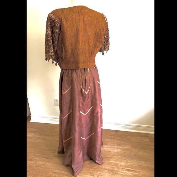 COPY - 🎃Halloween combo: harem princess gown set & golden jewelry - Picture 12 of 16